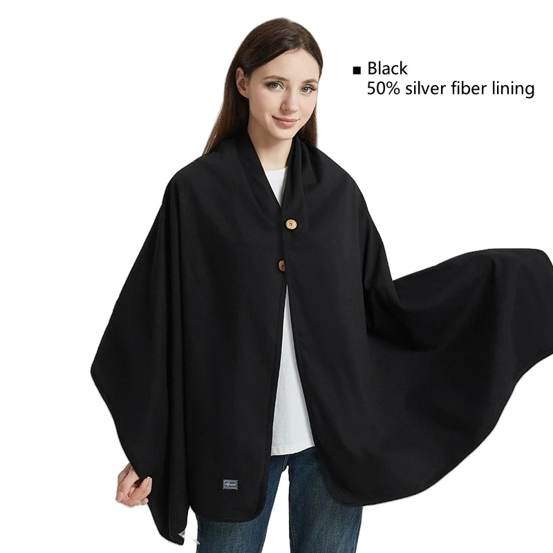 EMF protection shawl for pregnancy for moms lightweight design