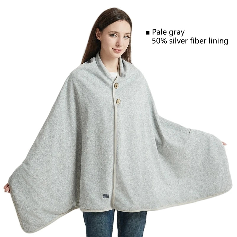 pregnancy radiation EMF protection shawl for pregnancy breathable fabric